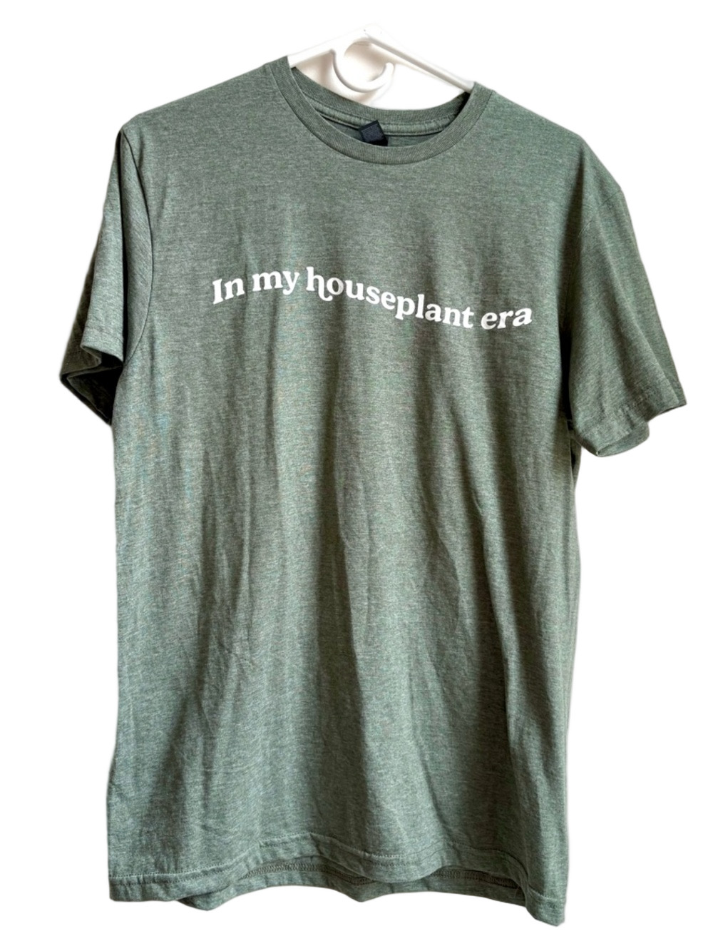 In my houseplant era PLANT LOVER’s Tee t-shirt cotton blend top shirt